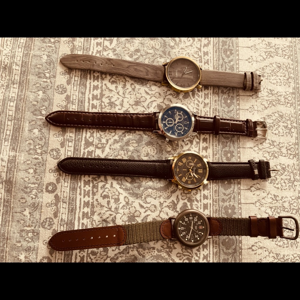 4 Men’s watches